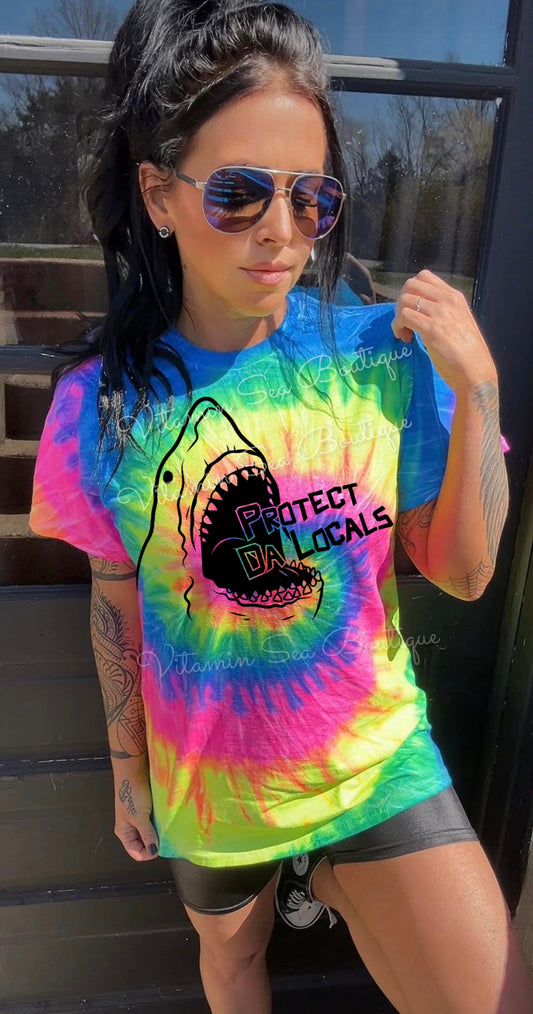 Protect Da Locals Limited Edition Tie Dye Tee