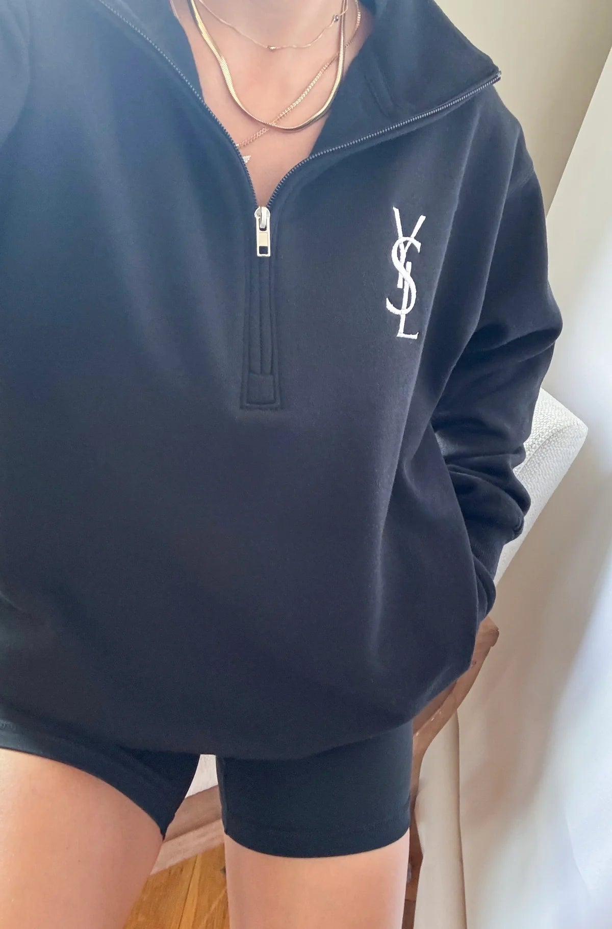 YSL Quarter Zip