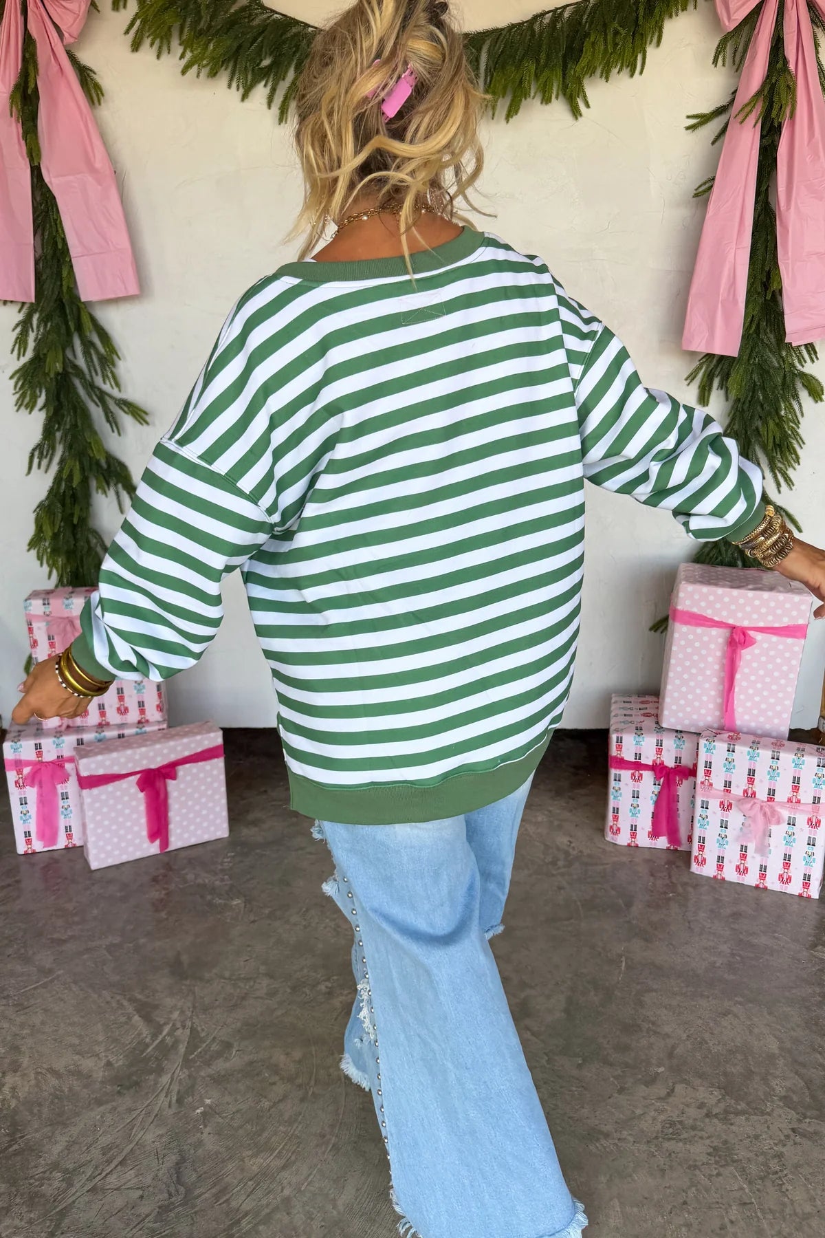 Jolly & Merry Oversized Pullover