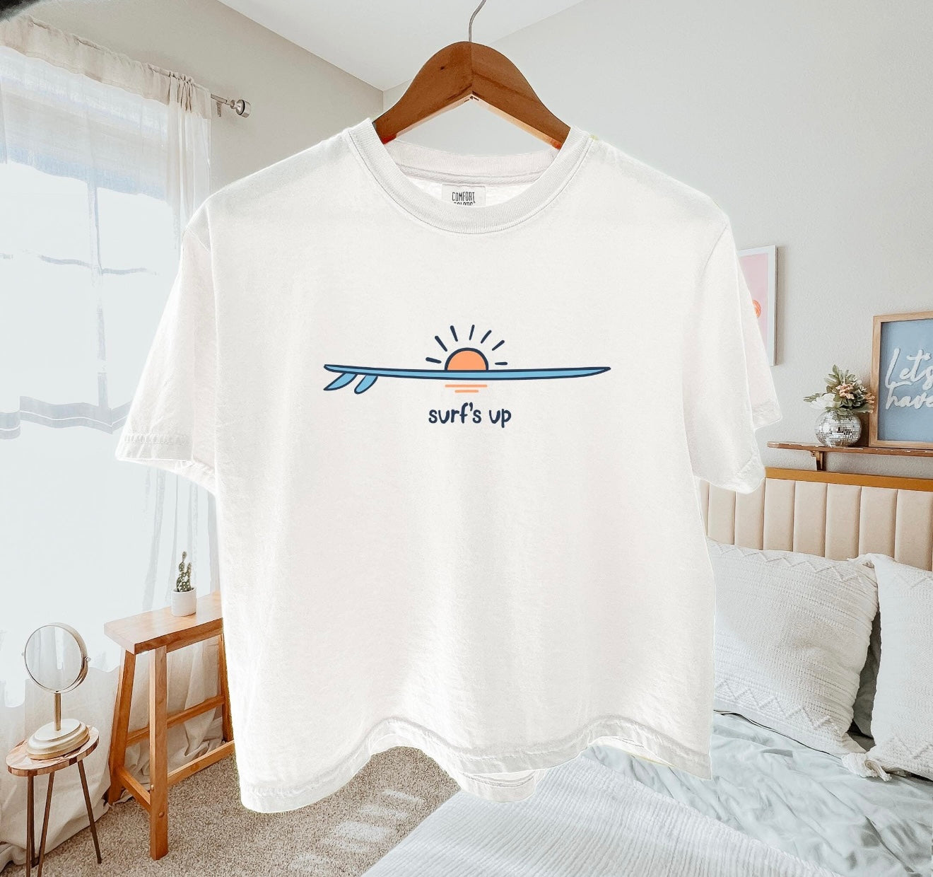 Surf’s Up Cropped Tee