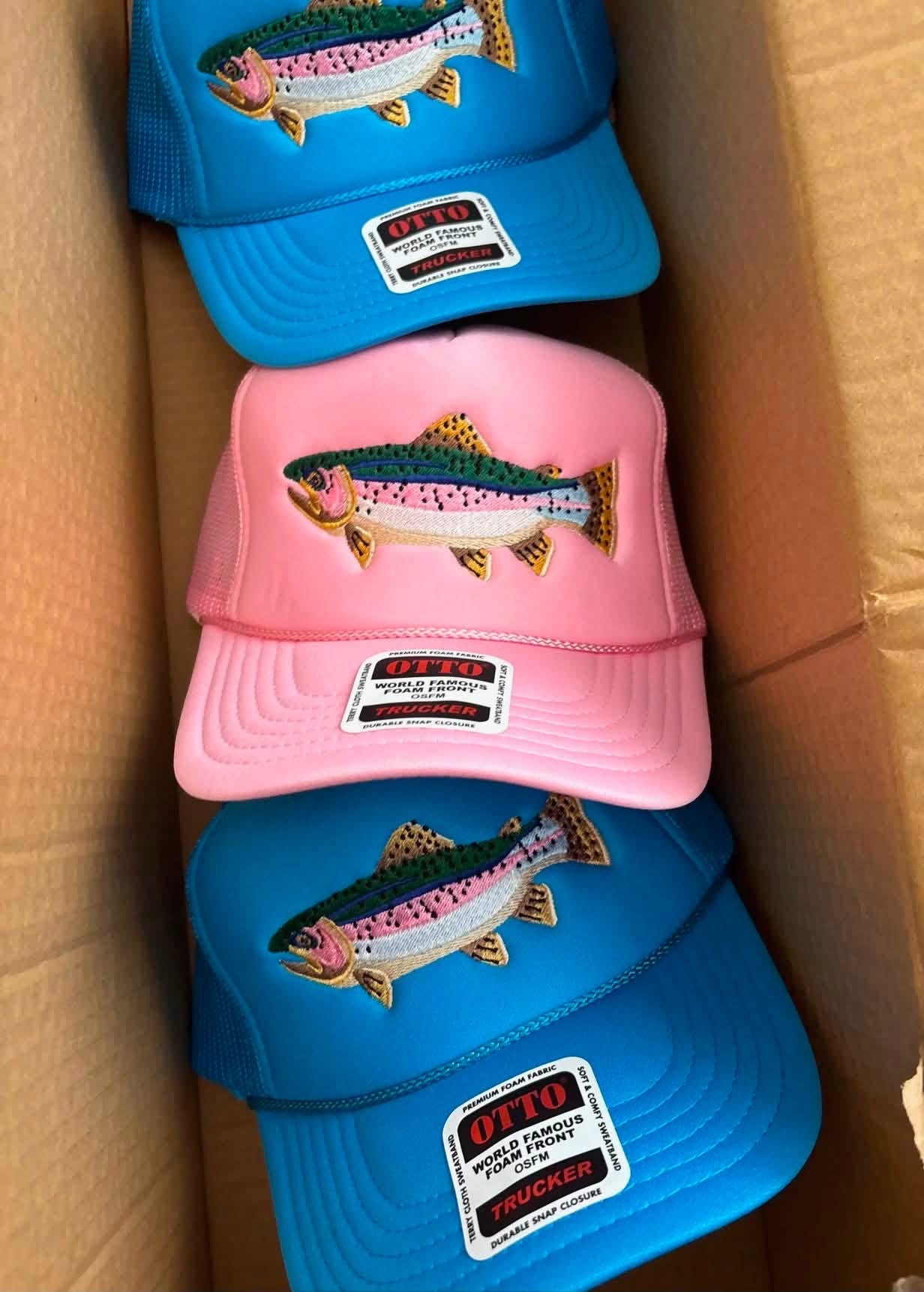 Fish Embroidered Hat