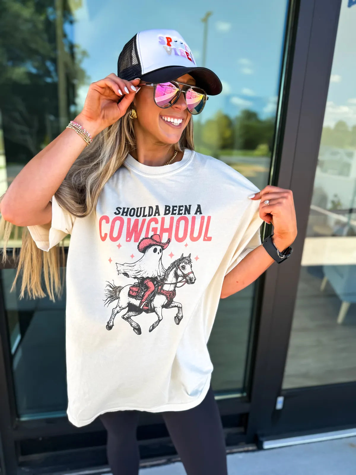 Shoulda Been A Cowghoul Tee