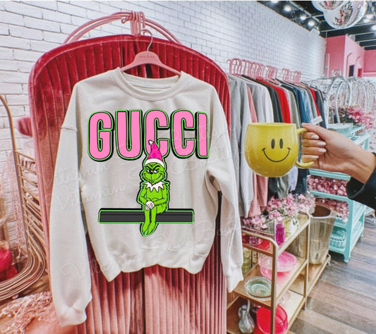 Preppy Green Guy Sweatshirt