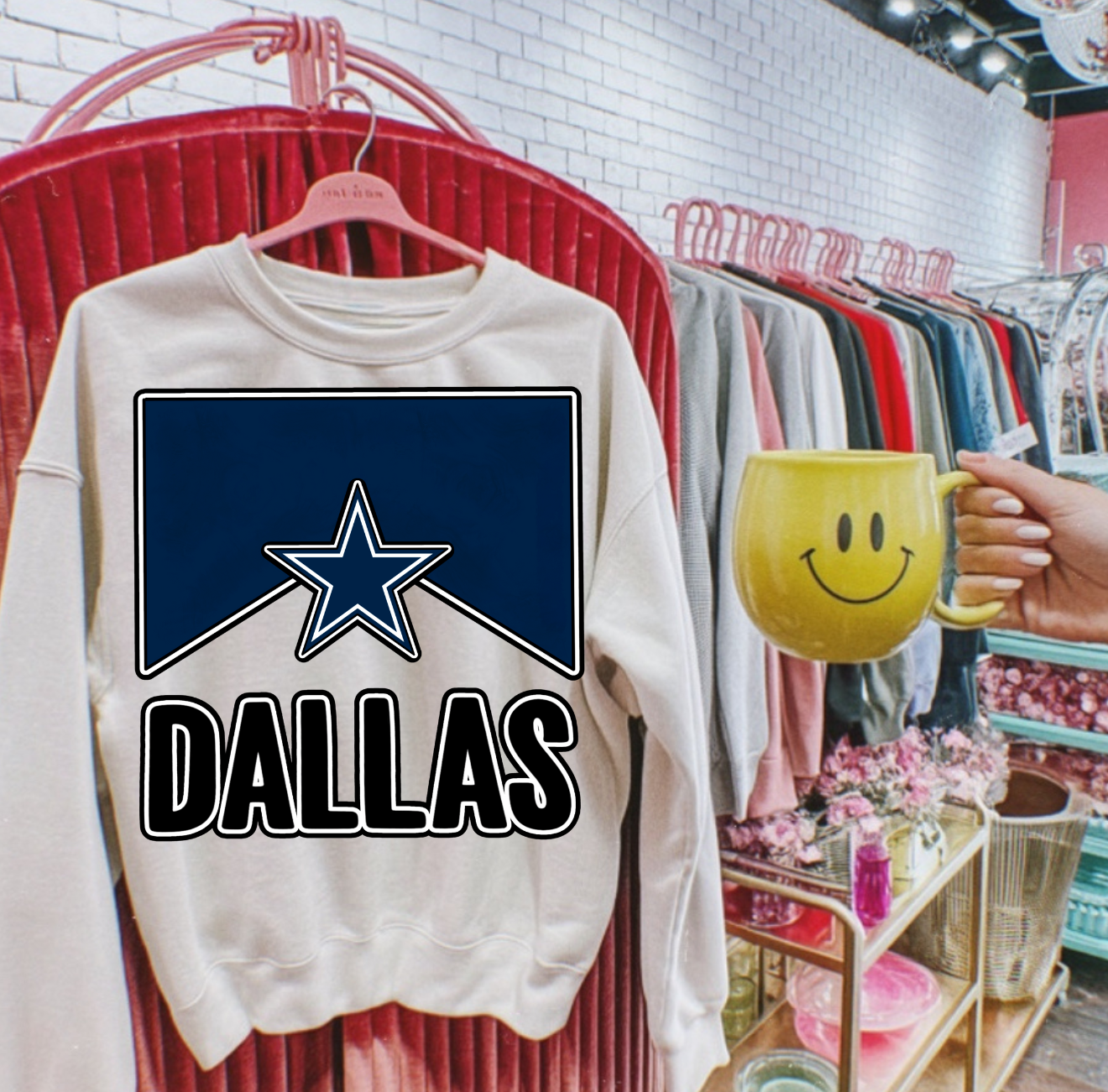 Football Vintage Crewnecks