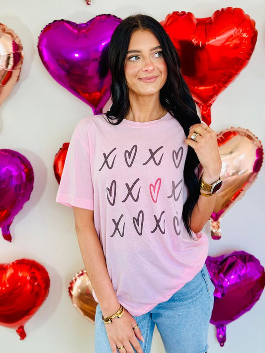 XOXO Valentine's Heart Tee