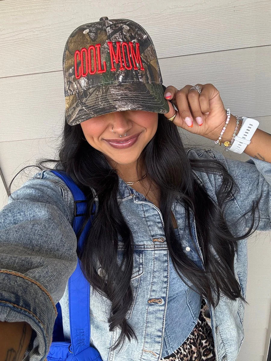 Camo Embroidered Hats