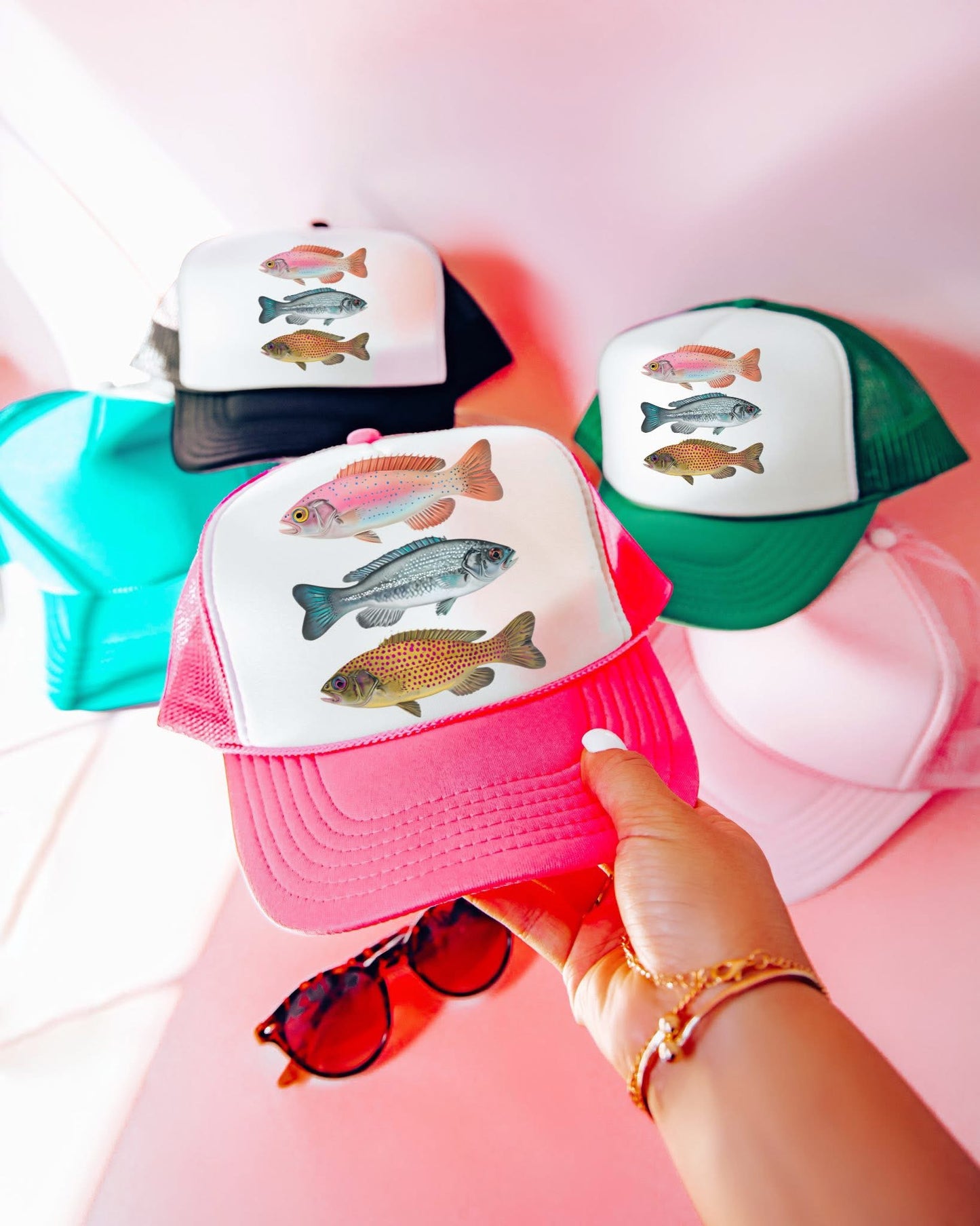 Viral Fish Trucker Hat