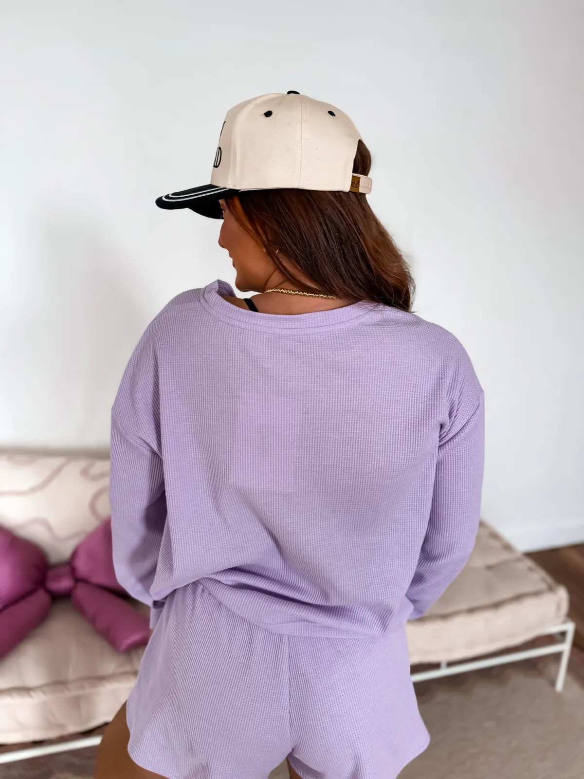 PREORDER Lilac Waffle Knit Set