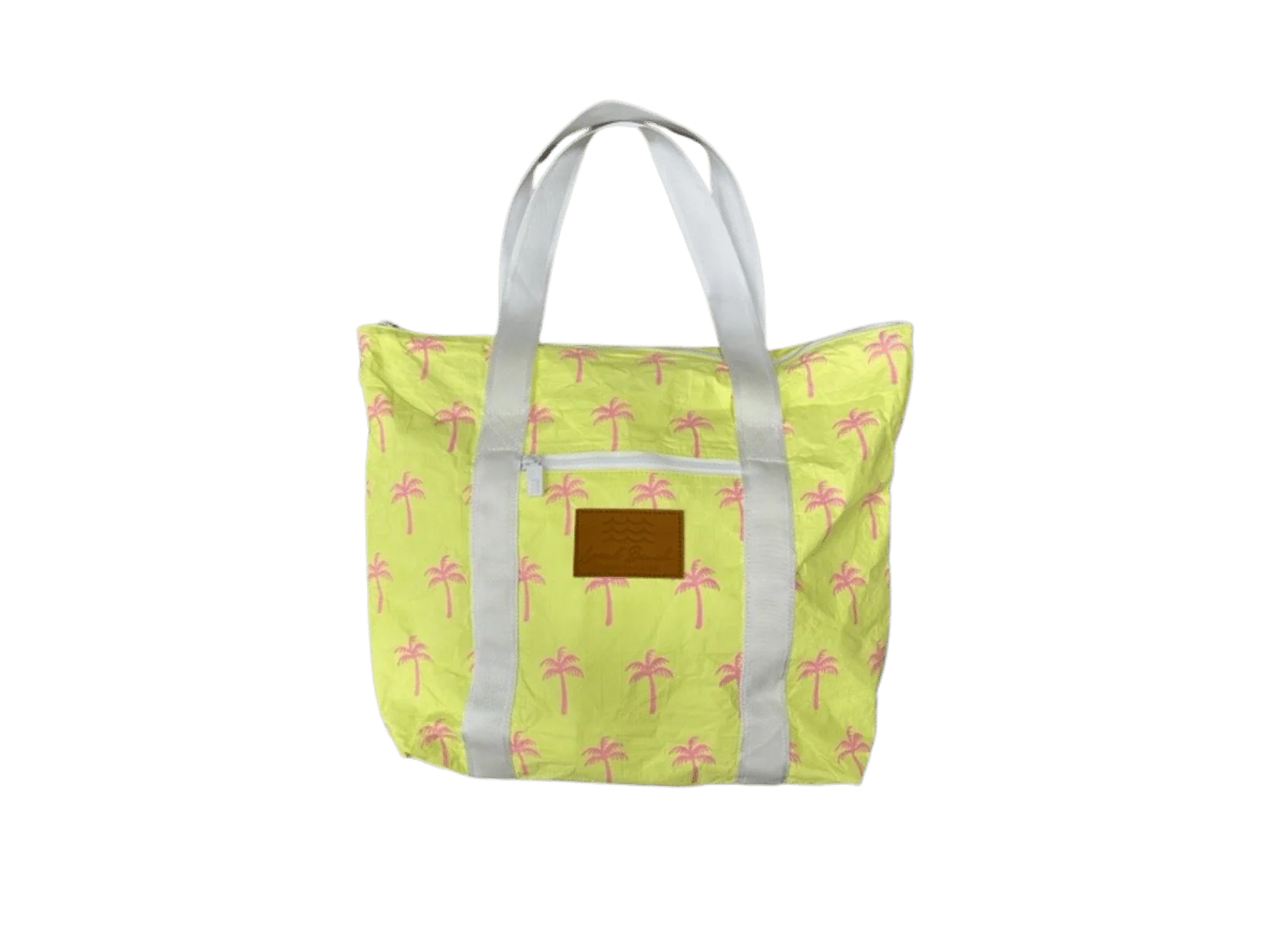 Palm Tree Splash Proof Tote