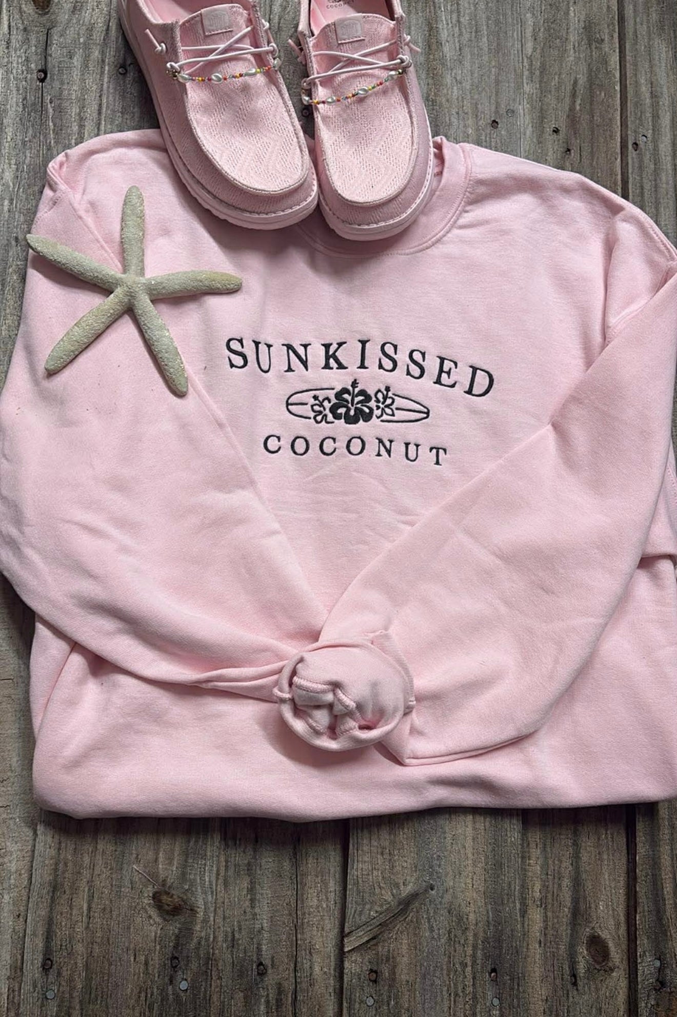 Baby Pink Sunkissed Coconut Sweatshirt