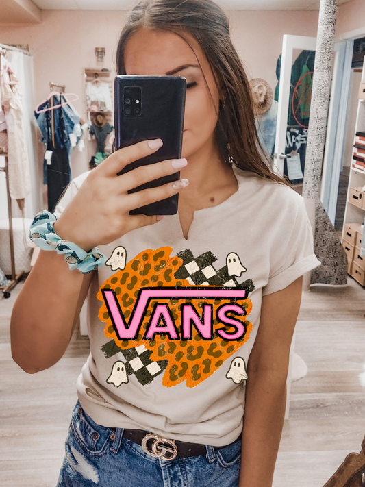 Spooky Vans Tee