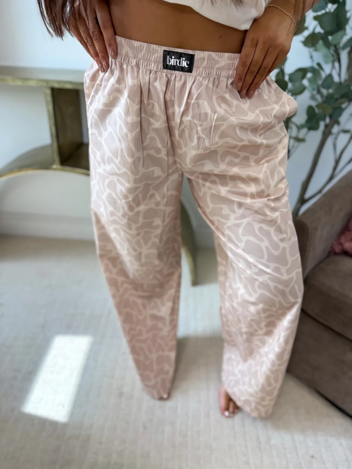 Neutral Marsh Camo Boxer Pants