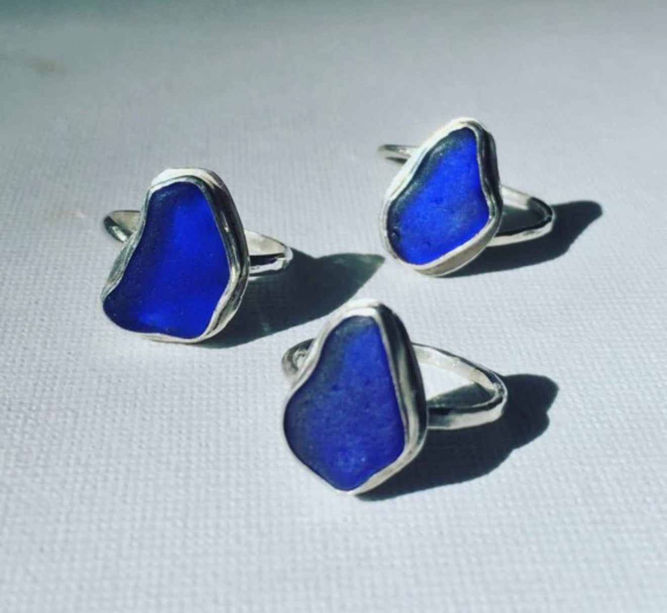 Dainty Seaglass Ring