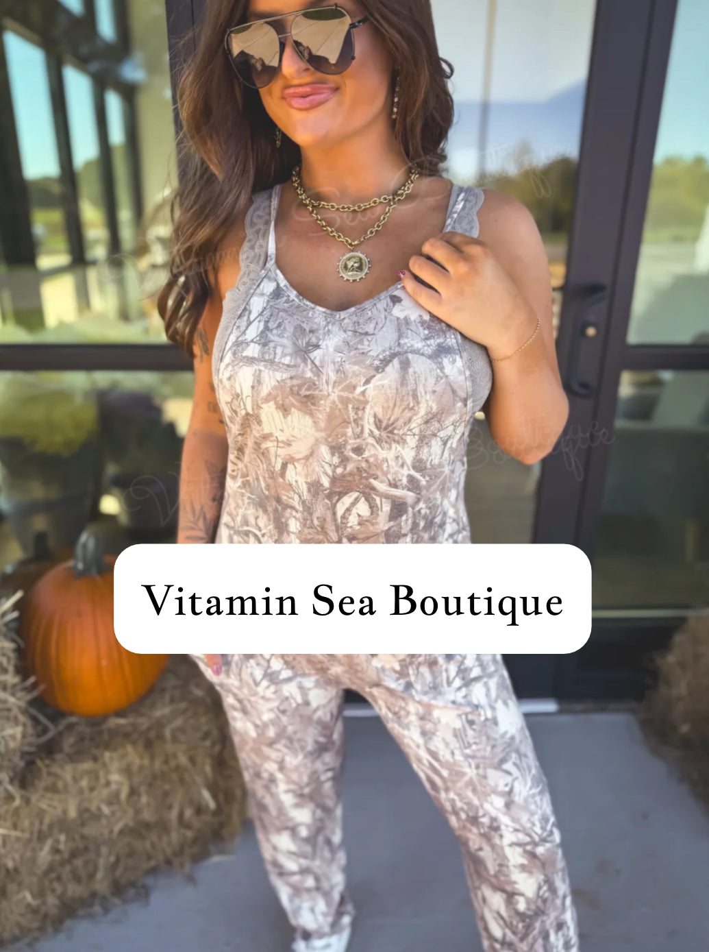 PREORDER One Piece Dark Camo Romper