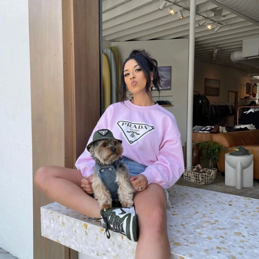 Preppy Logo Sweatshirt