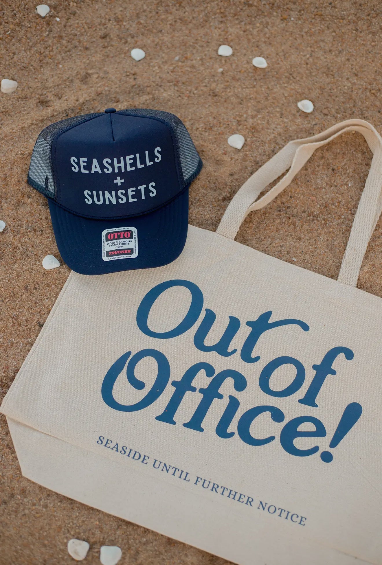 Seashells + Sunsets Hat