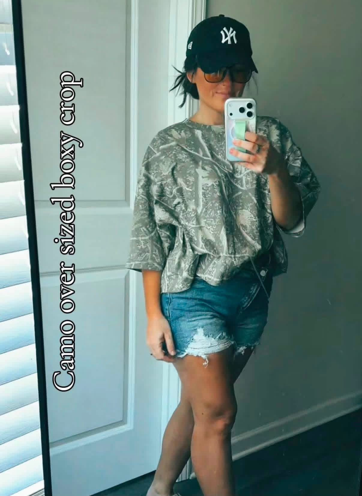 Camo Boxy Tee