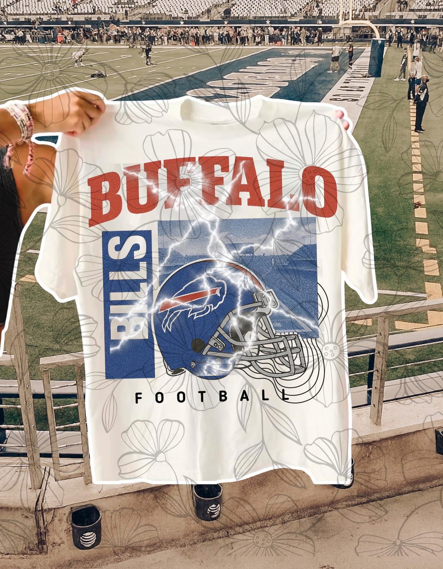 Football Teams Lightning Tees