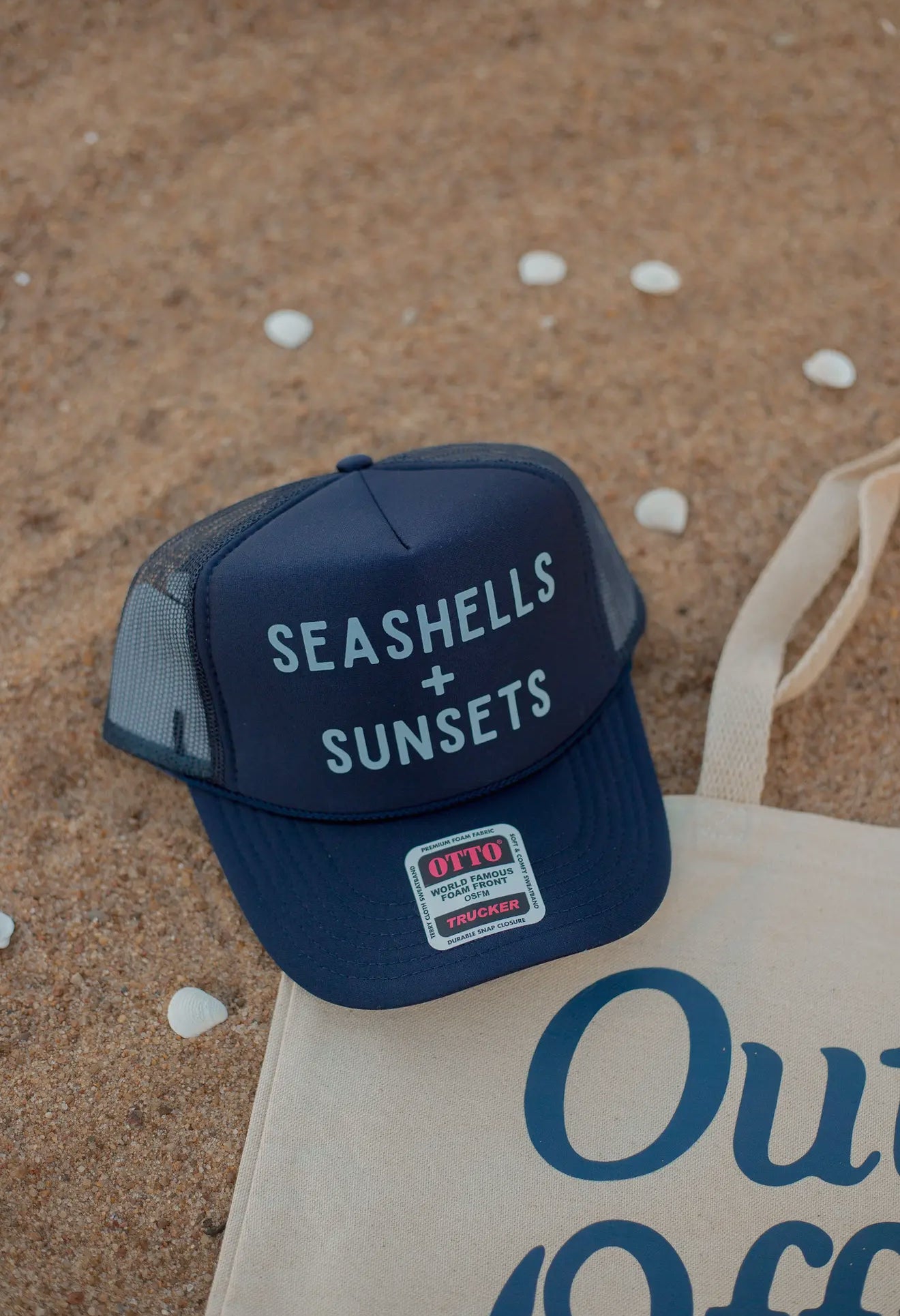 Seashells + Sunsets Hat