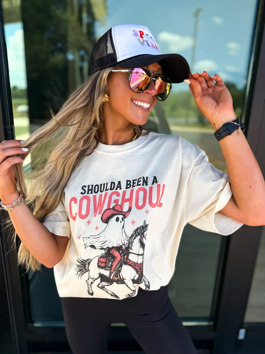 Shoulda Been A Cowghoul Tee