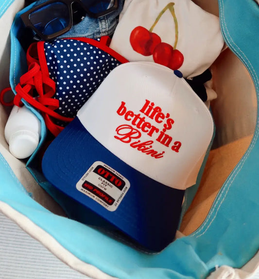 Life’s Better in a Bikini Hat