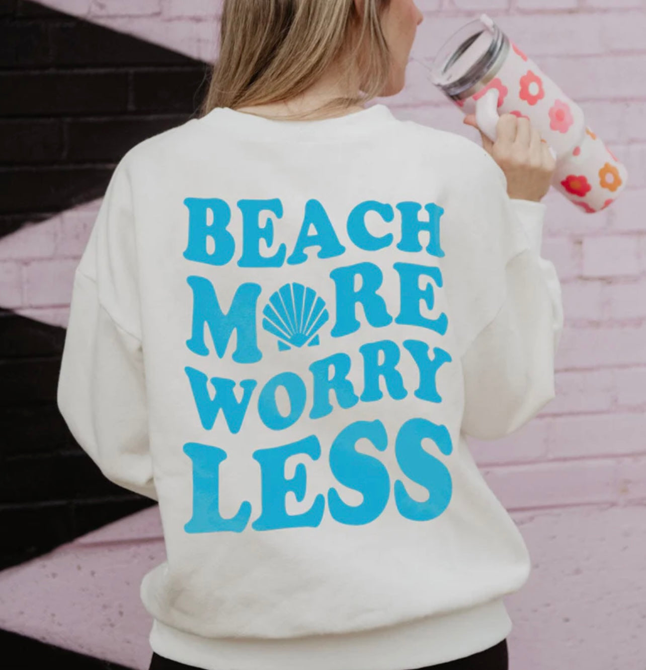 Beach More Worry Less Tee/Sweatshirt