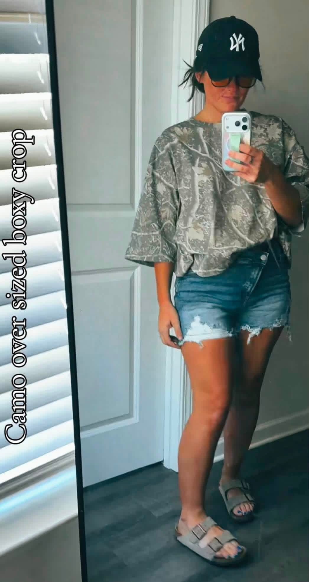 Camo Boxy Tee