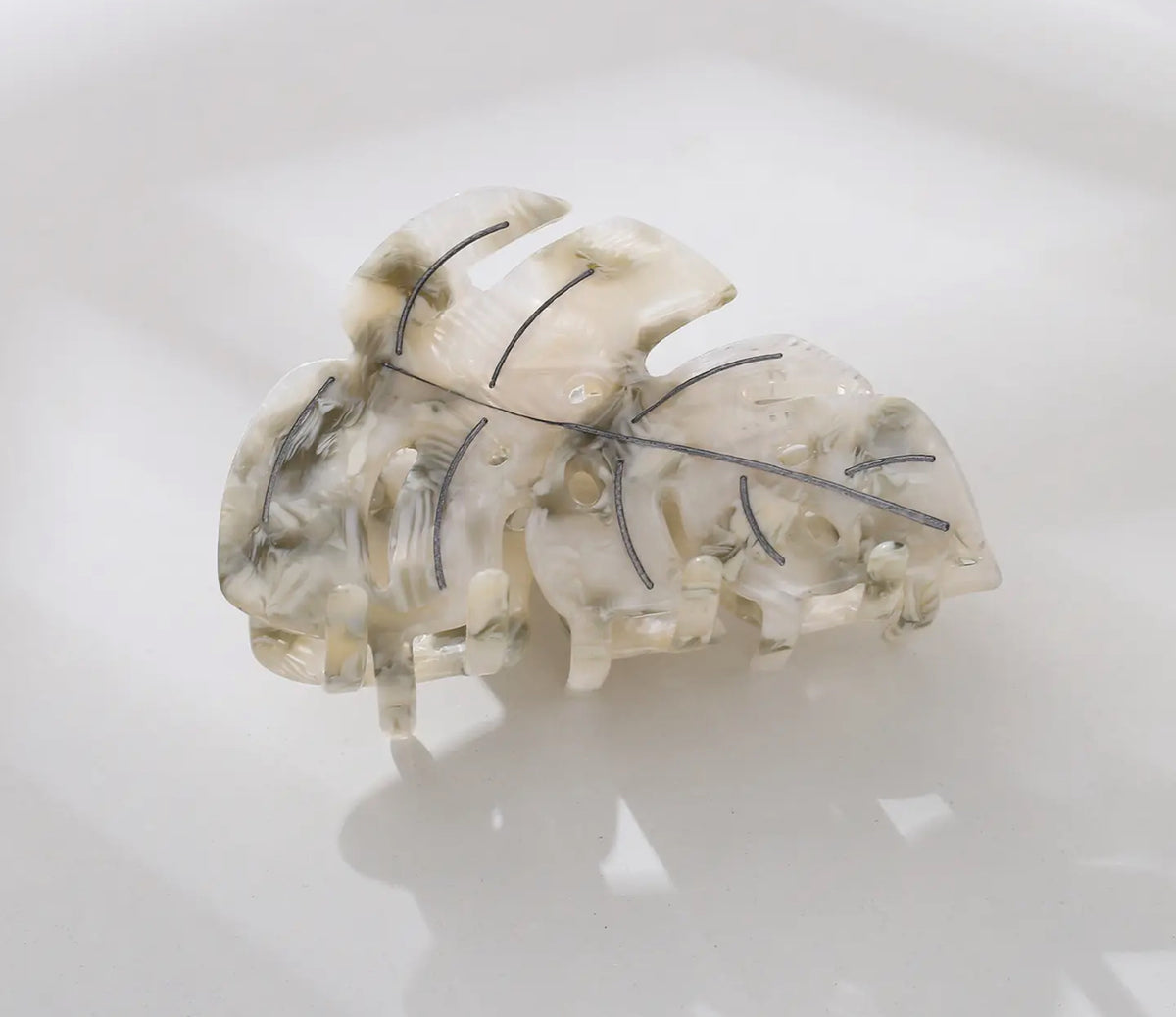 Monstera Leaf Claw Clip