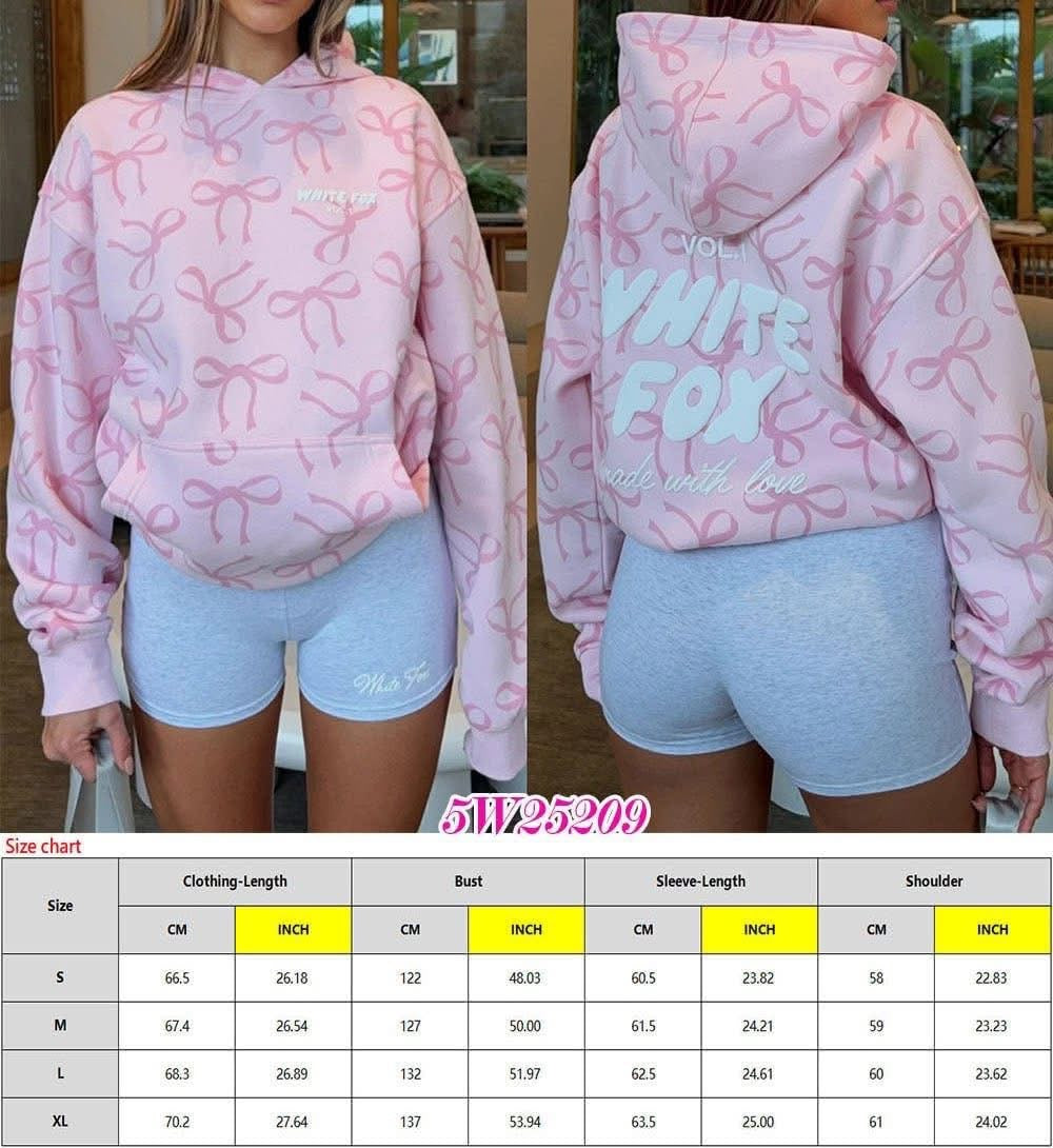 PREORDER White Fox Hoodies