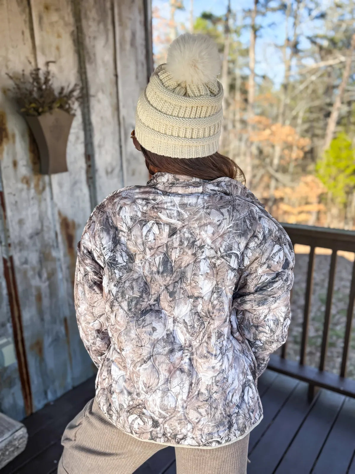 PREORDER Dark Camo Cozy Cloud Jacket