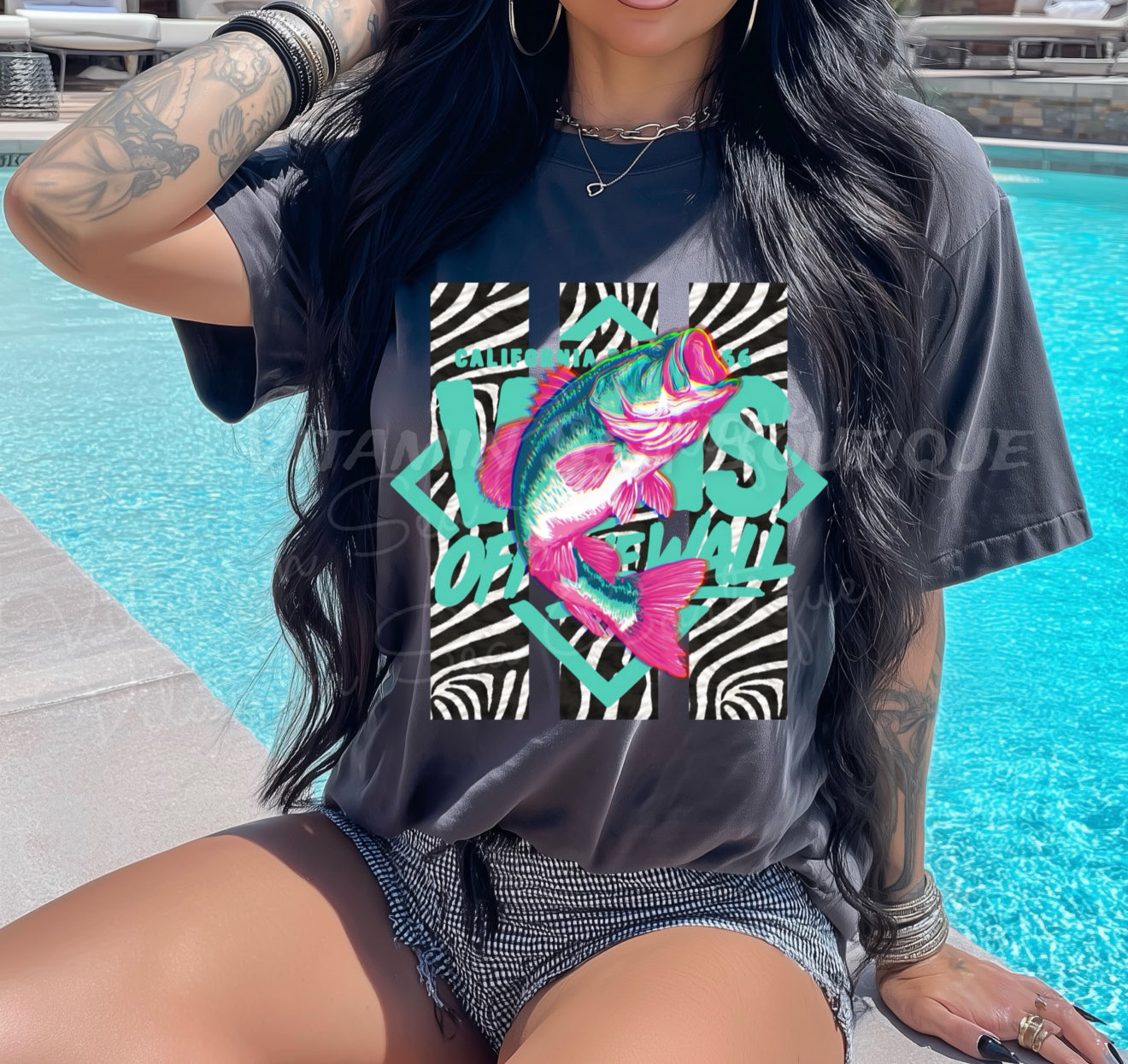 Zebra Vans Bass Tee/Hoodie