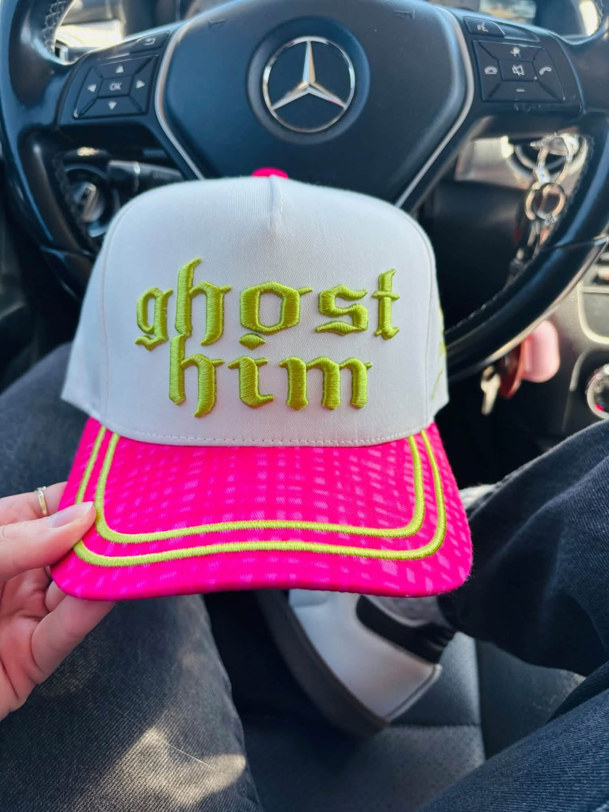 Ghost Him Hat
