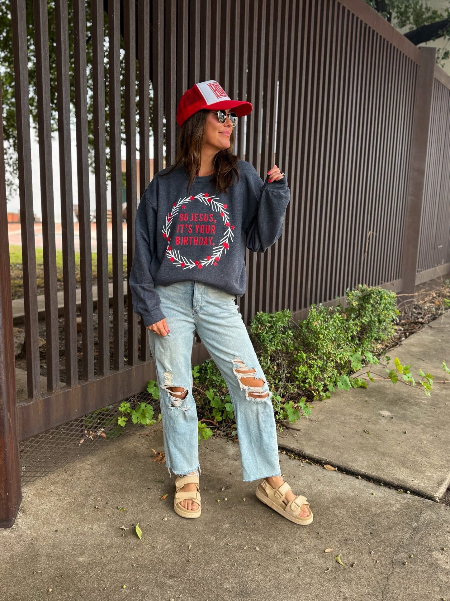 Go Jesus, It’s Your Birthday Sweatshirt