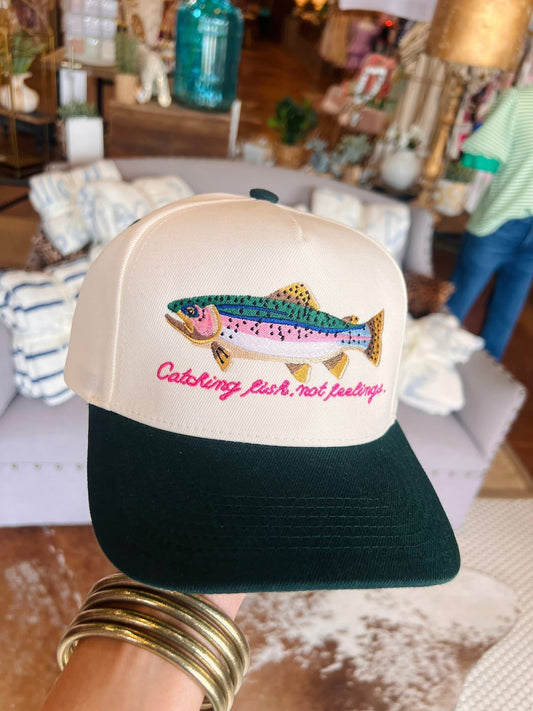 Catching Fish, Not Feelings Hat