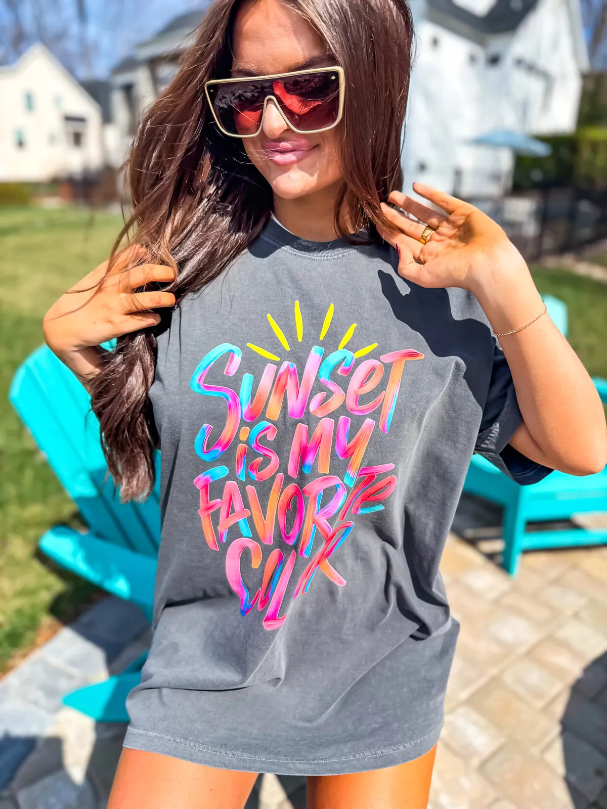 Sunset is My Favorite Color Tee