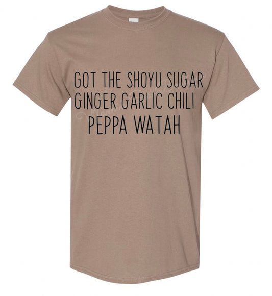 Garlic Chili Peppa Watah Tee/Sweatshirt