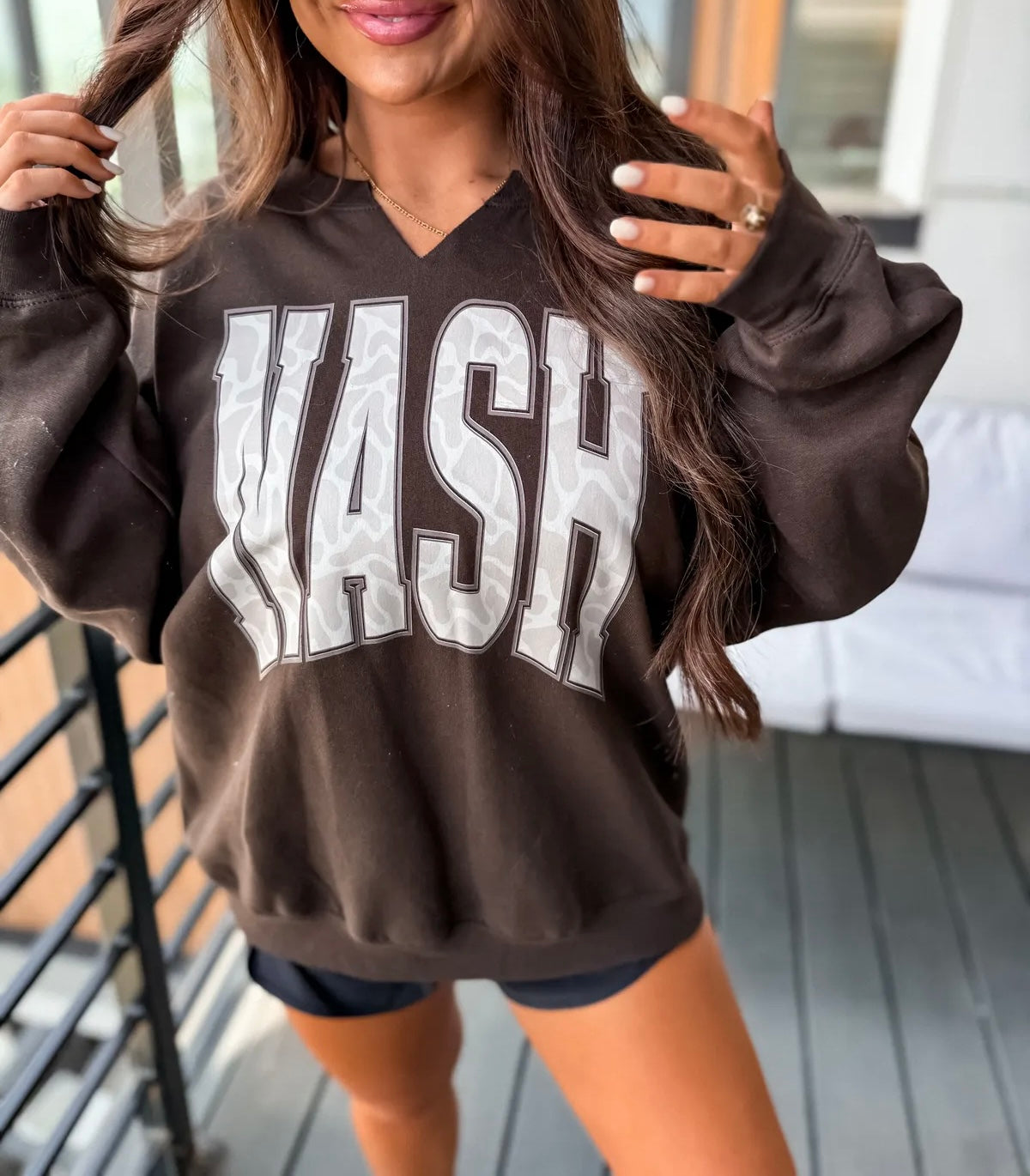 NASH Neutral Marsh Camo Sweatshirt