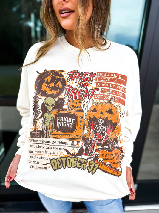 Trick or Treat Long Sleeve