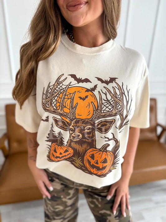 Halloween Deer Tee