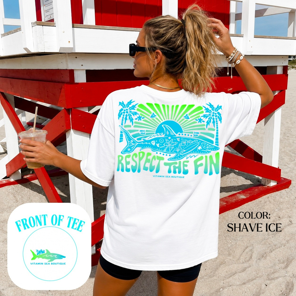 Respect the Fin Tee