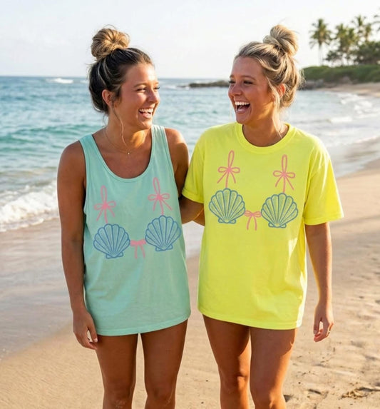 Shell Bikini Tee