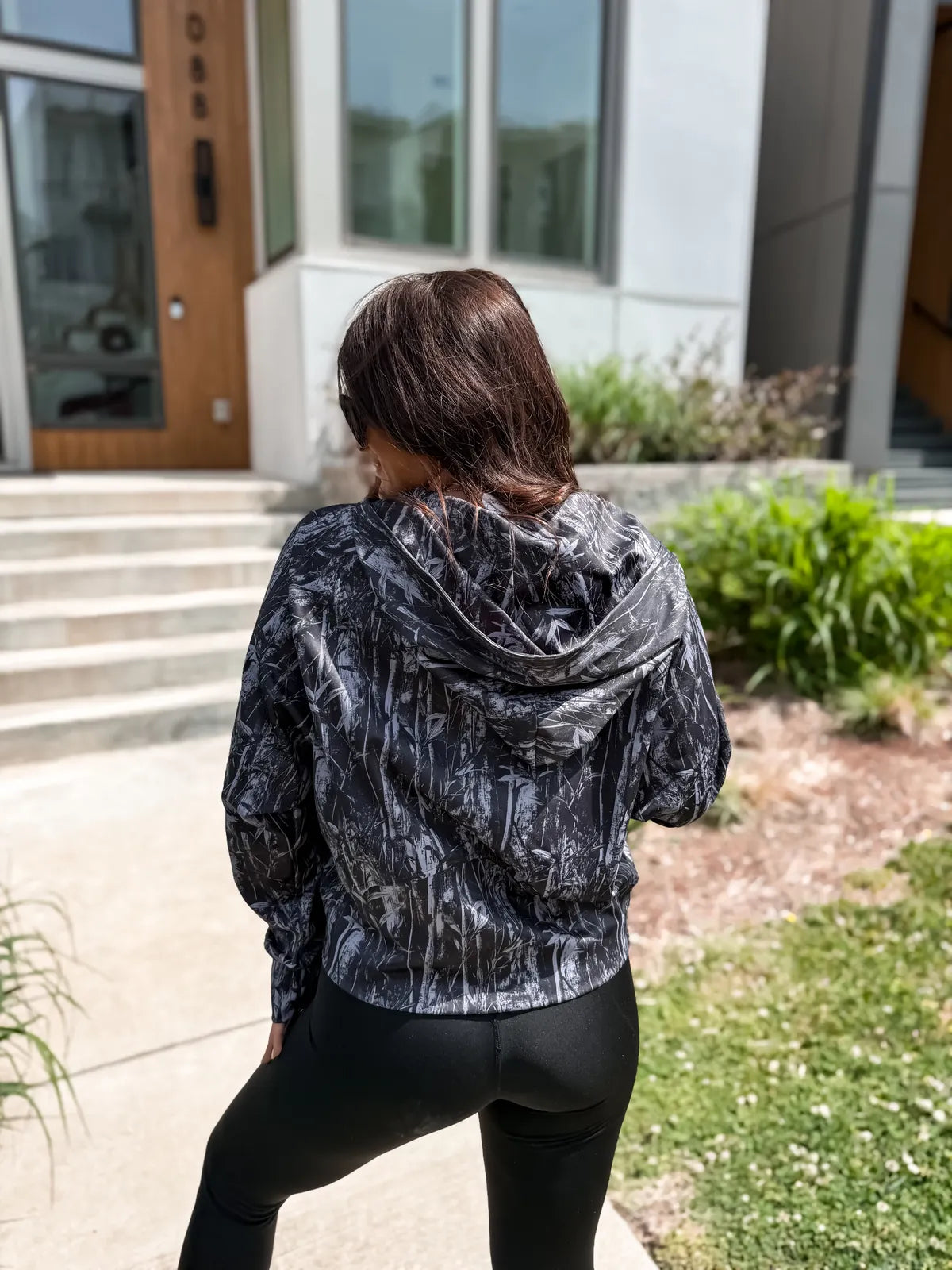 Blackout Dark Camo Summer Quarter Zip