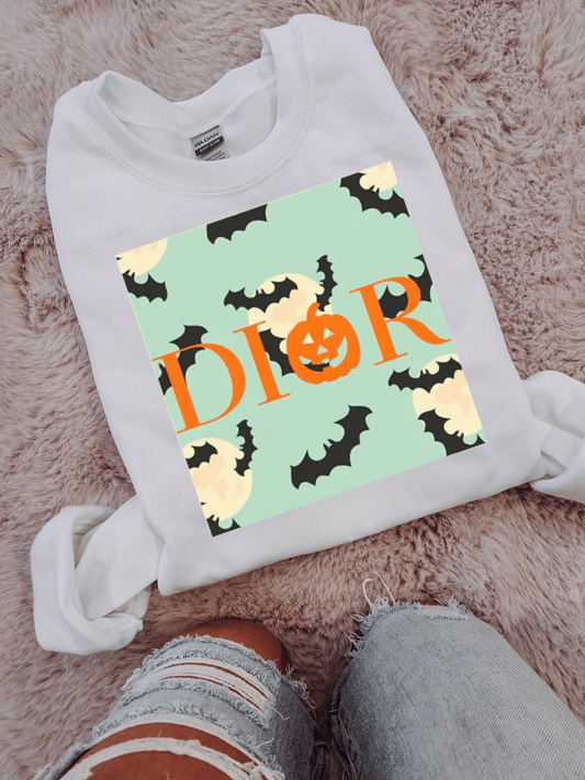 Preppy Jack O Lantern Sweatshirt