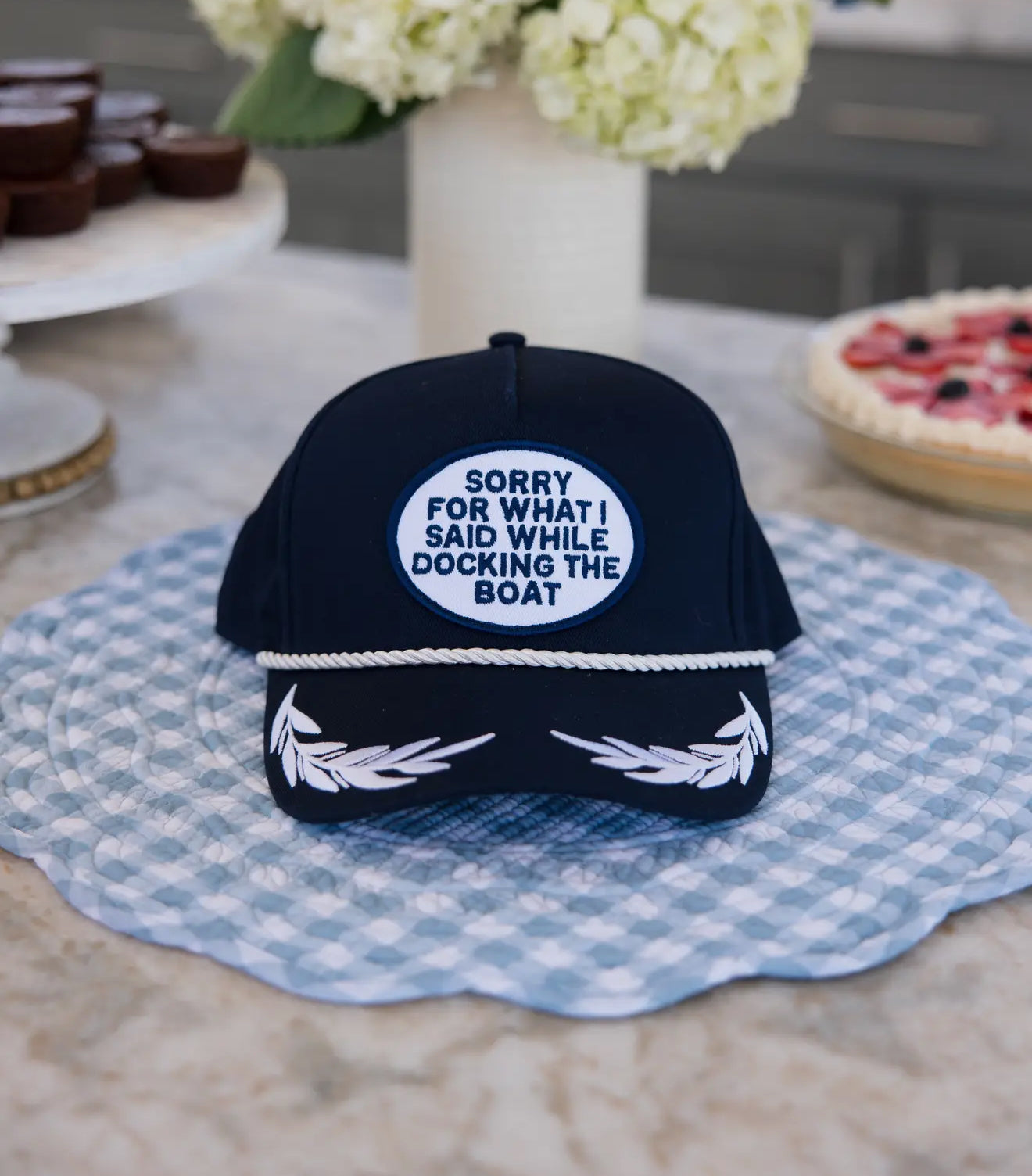 Sorry For What I Said While Docking the Boat Hat