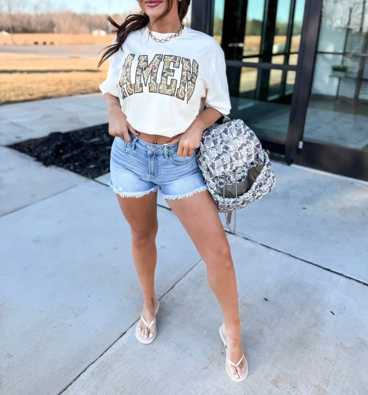 Amen Camo Tee