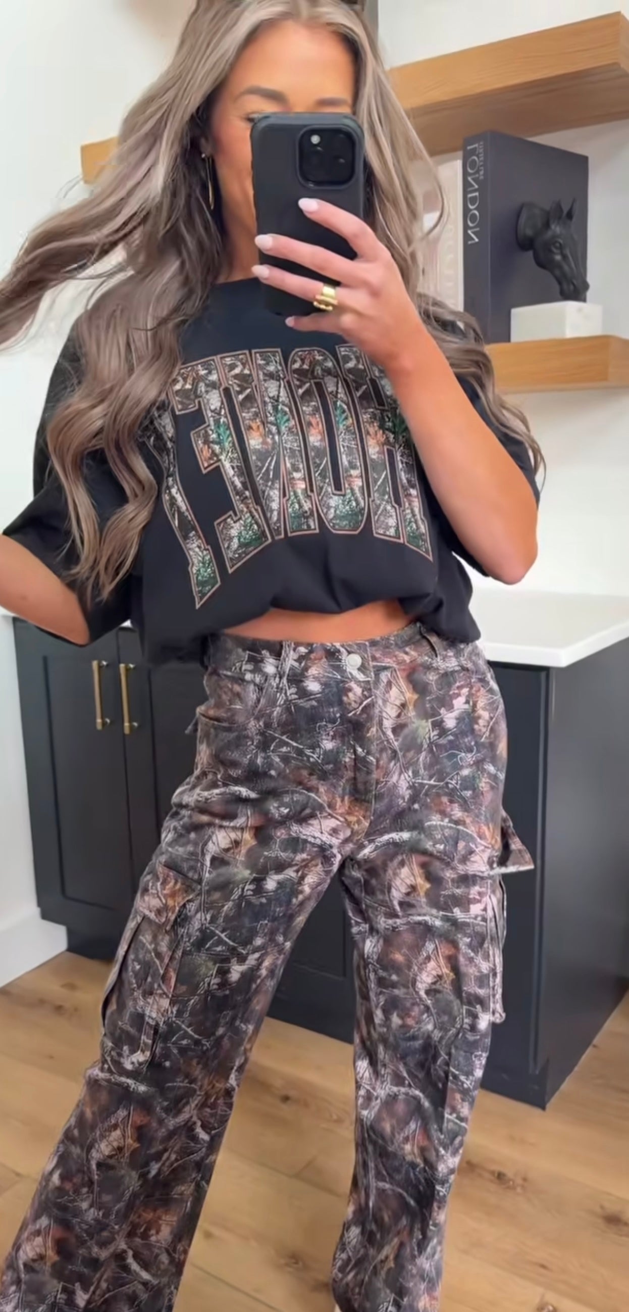 Honey Camo Tee