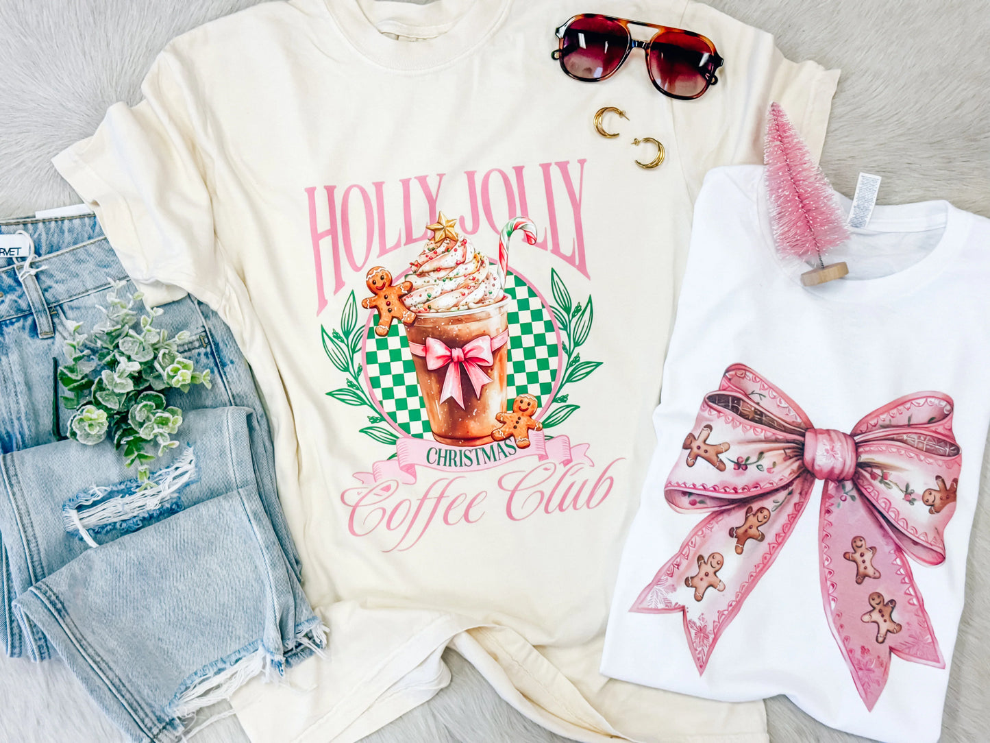 Holly Jolly Coffee Club Tee