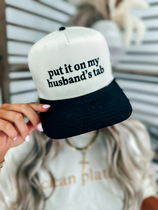 Put it on My Husband’s Tab Hat