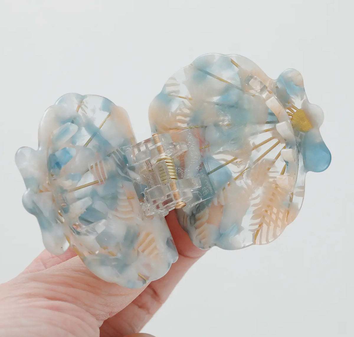 Pearl Seashell Claw Clip Set