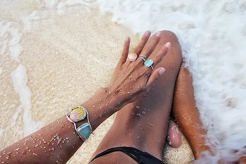 Seaglass Ring